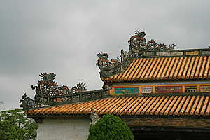 Decoration on the palace