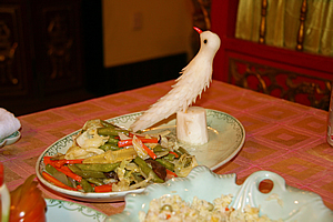 Beautifully presented food