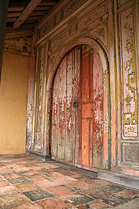 Gate of the mausoleum