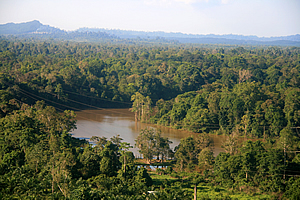 River from the summit