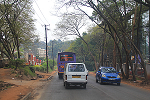 The outskirts of Nairobi