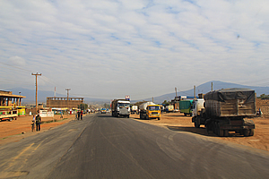 Town in the Rift Valley 