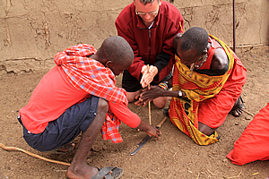 My attempt at lighting a fire