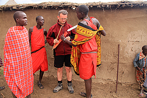 Attemtping to sell me their "made in China" knife