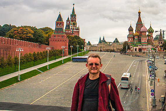 Posing on the bridge