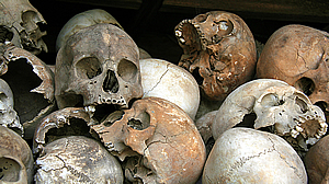 The Temple of Skulls in the midst of murky Pools