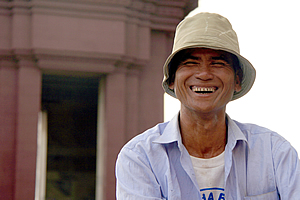 Sot at the Independence Monument 