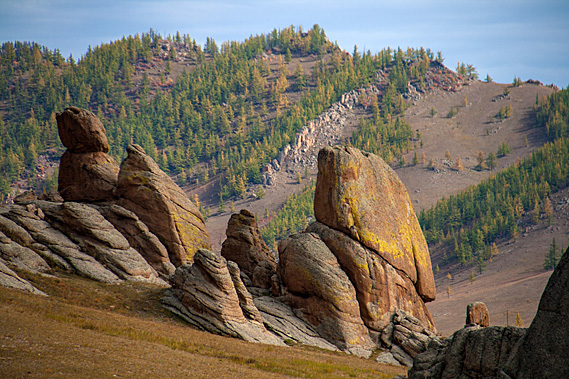 Rock formations