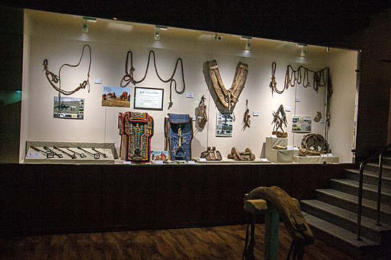 Traditional tools in museum