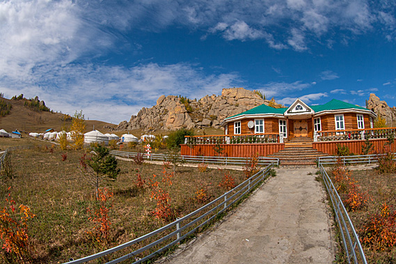 Approaching the camp