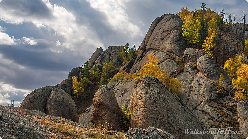 Exploring the granite monoliths
