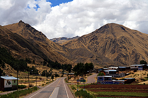 Village in the mountains