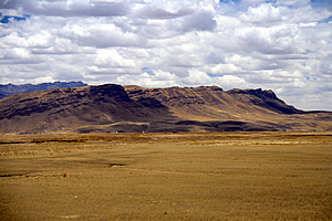 Uplifted mountains