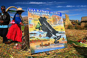 Map of the lake