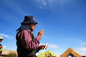 Pablo describes the village