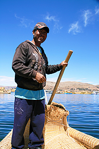 Propelling the boat 