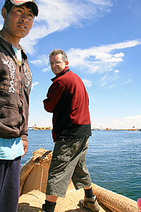 Propelling the boat 