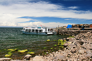 Jetty on the island