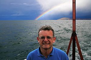 Rainbow as the storm clears