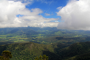 Looking towards the coast 