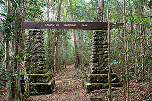 Park entrance