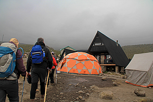 Arriving at Horombo