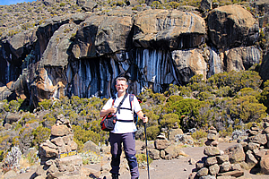 Posing at Zebra Rocks