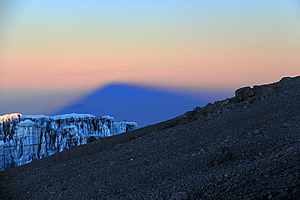 Shadow of the mountain