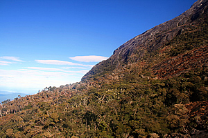 The sun is out at Laban Rata