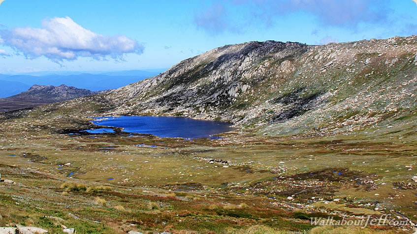 Australia's highest lake and pass