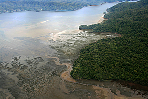 Top of inlet at Freshwater River