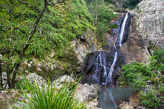 Waterfall above the lookout