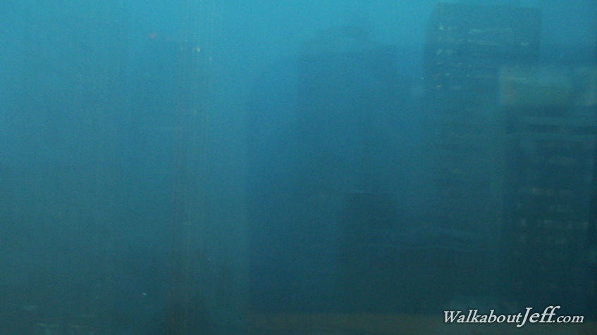 High rise waterfall