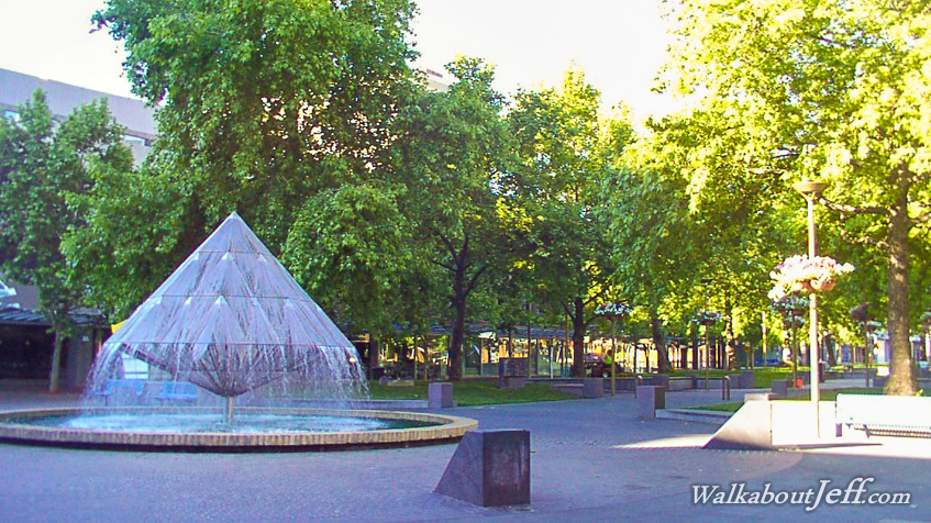Fountain in Canberra