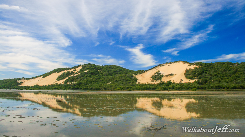 Moreton Island sandblows