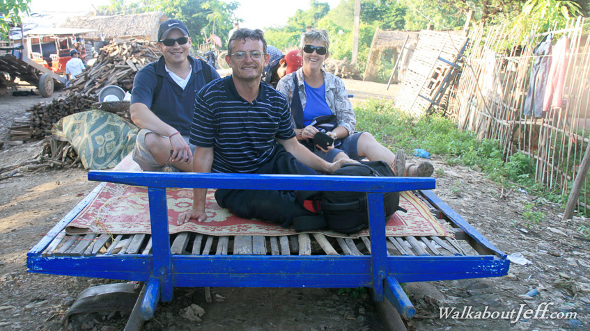 Bamboo train