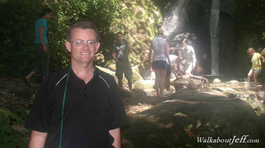 Jungle waterfall