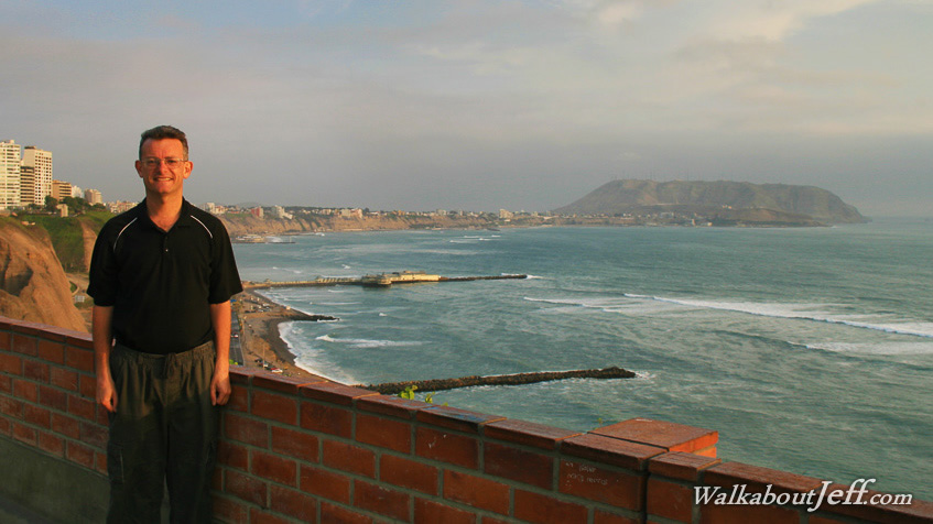 Sunset over the Pacific Ocean