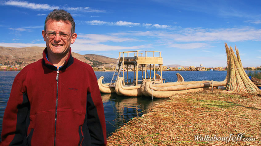 Floating village of reeds
