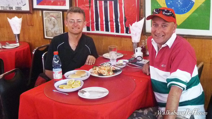 Fish markets in Santiago