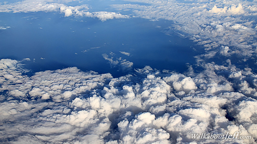 Cloud over the North Island