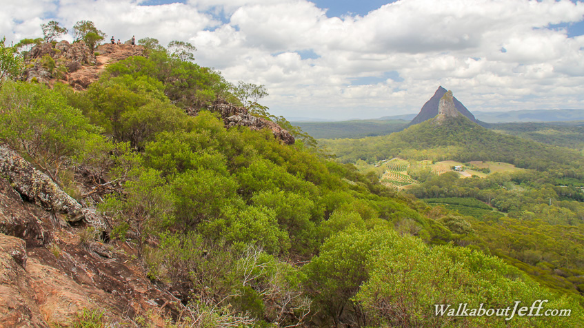 Approaching the summit