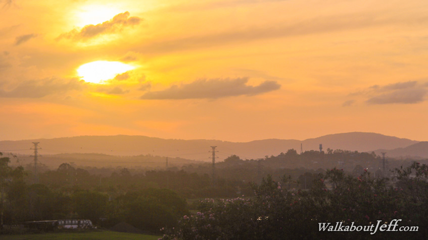 Bald Hills sunset