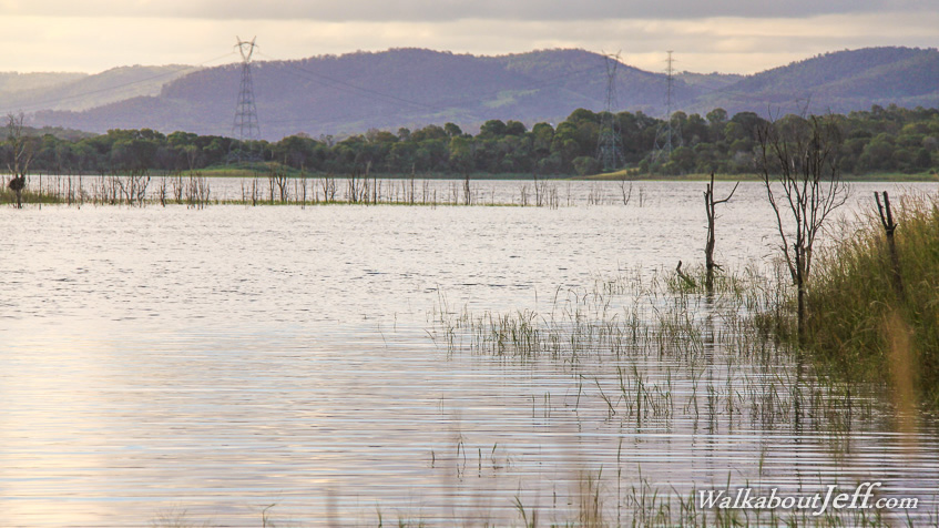 Raised lake level