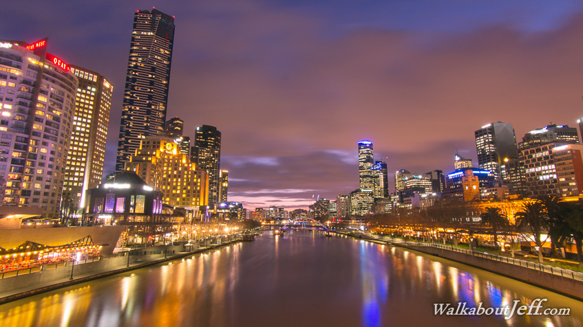 Yarra River sunset