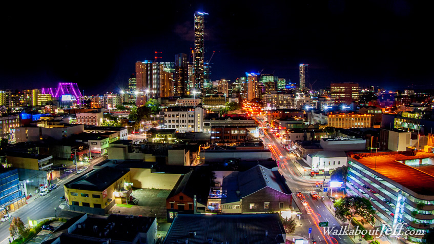 City in darkness