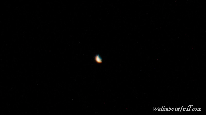 Venus crescent