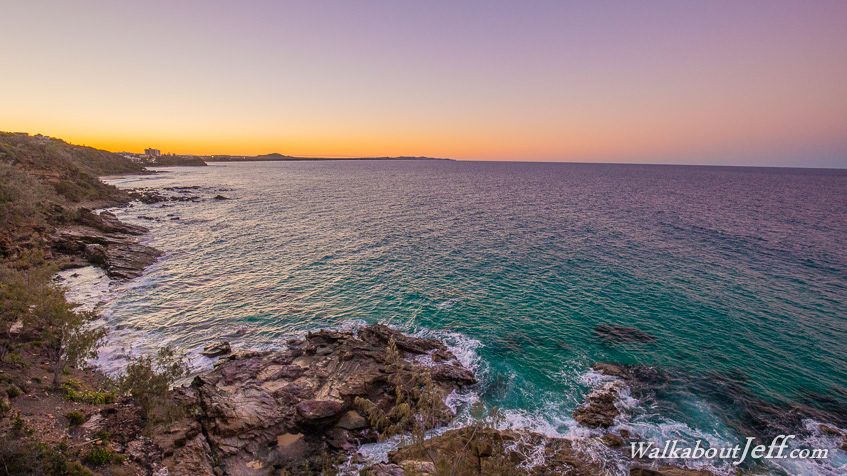 Point Arkwright sunset