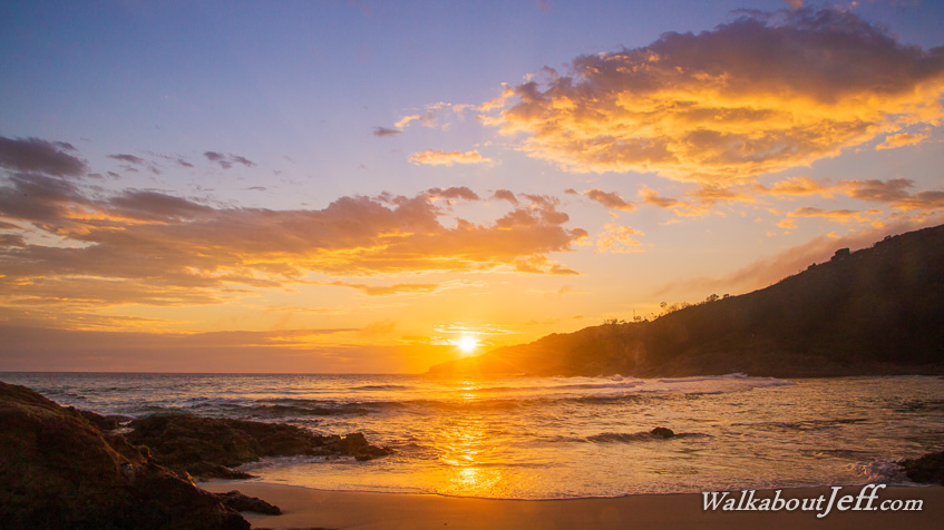 Honeymoon Bay sunrise