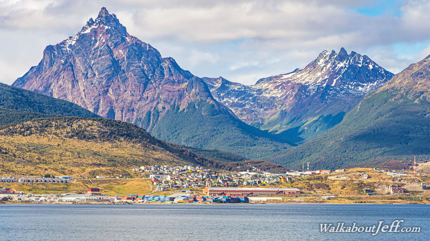 Embarking in Ushuaia